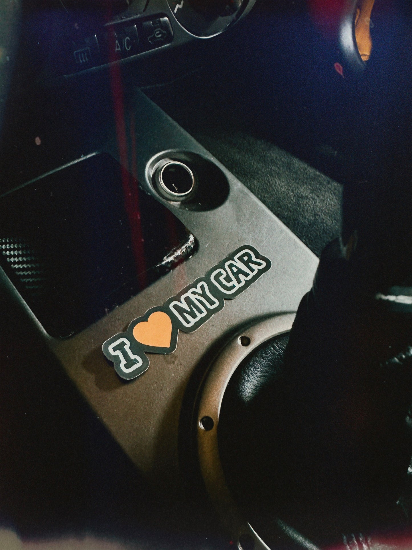 I Heart My Car Sticker